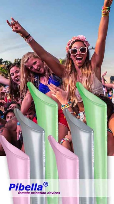 Pibella user photo – music festival camping