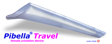 Photo: Pibella Travel Color Pearl, Female Urination Device Swiss Made