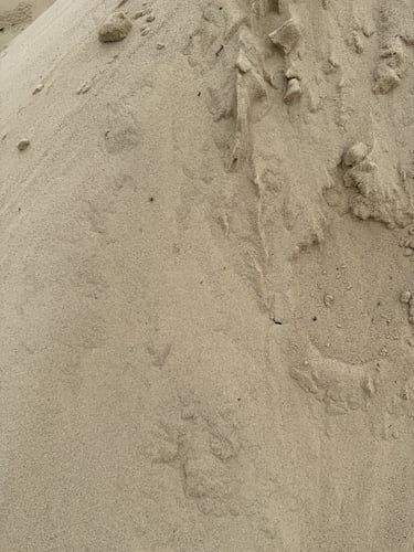 Detail jemného sypaného piesku v ponuke VIZU Stavebniny.
