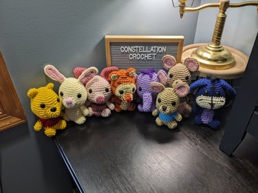 Winnie the Pooh and friends