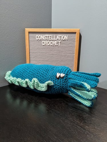 Teal Cuttlefish