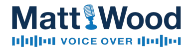 Matt Wood Australian Male Voice Over Artist logo