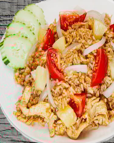 Bangkok Station chicken rice dish. #Food Photography for Restaurants, #Food Photography