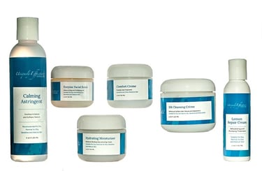 Group of Branded Cosmetics on White background to be used on Amazon. #Ecommerce Photography, # Product Photography