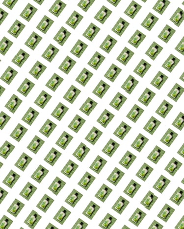 White Citrus pattern for custom packaging. #Detroit Commercial Photo & Video, #Product Photography