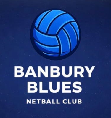 Banbury Blues Netball Club logo