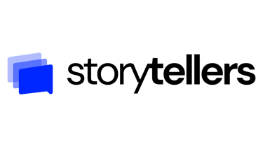 Storytellers - insights, strategy, action logo
