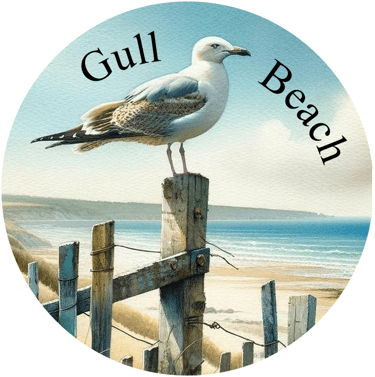 Gull Beach - Just getting on with it! logo