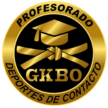 CLASES DE KICK BOXING, CURSOS ONLINE, AFILIACIONES A GKBO, AVAL PARA LA ENENSEÑANZA logo