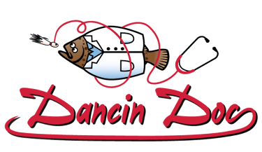 Dancin Doc Charter Fishing logo