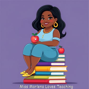 Miss Marlena Loves Teaching logo