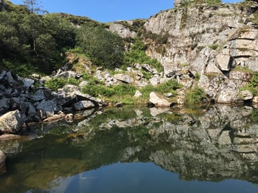 Gold Diggings Quarry, Cornwall
