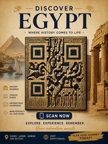 Ancient Egypt QR code