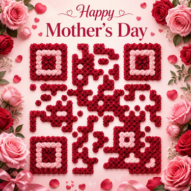 rose qr code