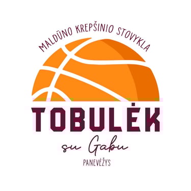 Tobulėk stovykla logo