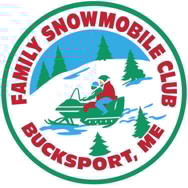 Bucksport Snowmobile Club logo