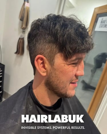 HairLab hair loss transformation in Hull hair extensions 