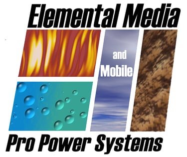 Elemental Media & Mobile Pro Power Systems logo