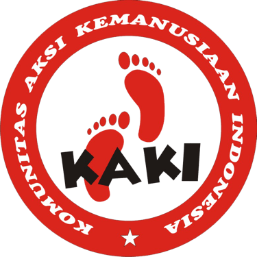 KAKI ( Komunitas Aksi Kemanusiaan Indonesia ) logo
