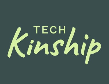techkinship, tech tinship, emocine sveikata,  tech,  logo