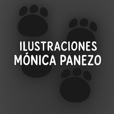 Ilustraciones Monica Panezo logo