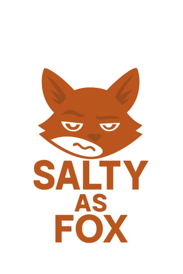 Salty as Fox logo