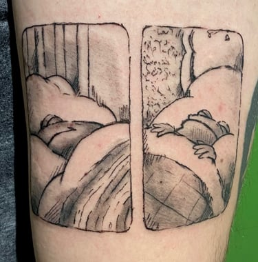 Frog and Toad children's book illustration