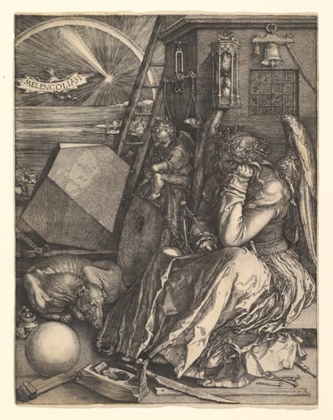 Albrecht Dürer Melencolia I