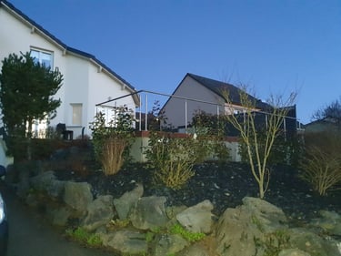 Terrasse en bois exotique