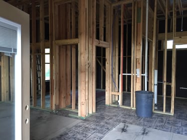 New construction build out.