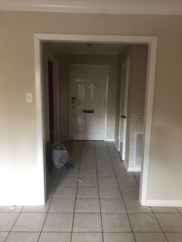 Main entry prior to remodel.