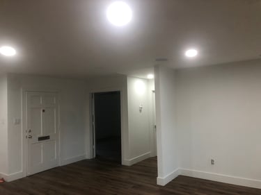 Main entry post remodel.