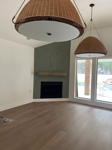 Living Room Fireplace Refresh