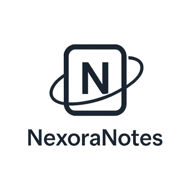 NexoraNotes logo