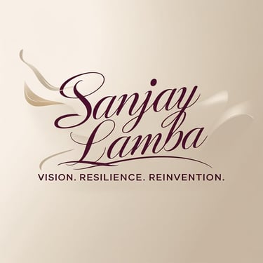 Sanjay Lamba - Resilience & Reinvention - Building Futures and Legacies with AI logo