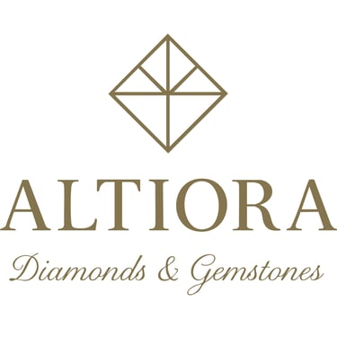 Altiora diamantes y gemas logo