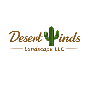 Desert winds landscape logo