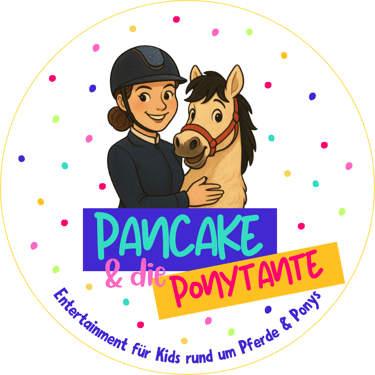 Pancake & die Ponytante logo