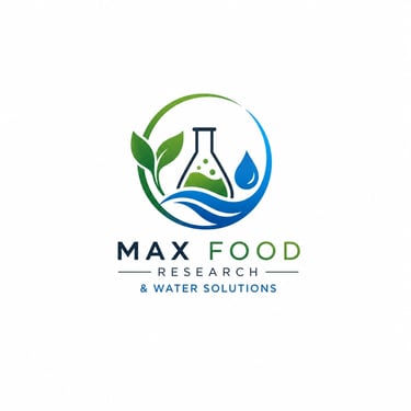 Max food research & water solutions logo