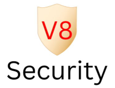 V8 Security logo