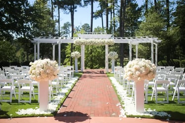 Brier Creek Country Club, Raleigh, NC, wedding venue in Raleigh live wedding painter, wedding artist