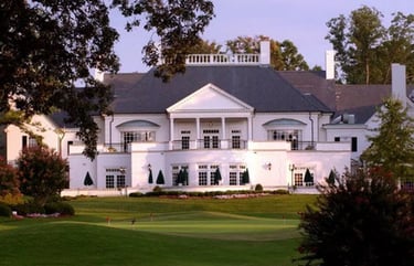Forsyth Country Club, wedding venue, Winston-Salem, NC historic building 
