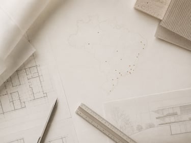Experiência da Teliá Arquitetura em projetos comerciais para redes de varejo,franquias e implantação