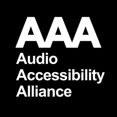 Audio Accessibility Alliance.org logo