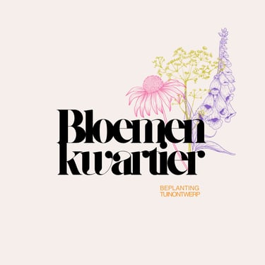 Bloemenkwartier Tuinontwerp logo