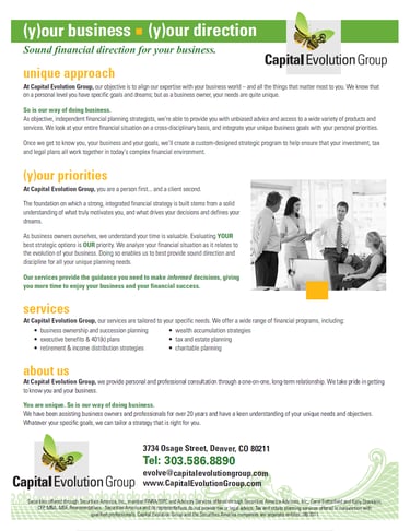 custom business flyer