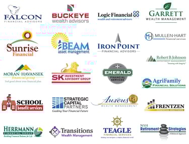 page of custom logo design examples