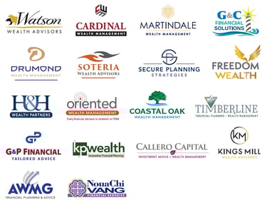 page of custom logo design examples