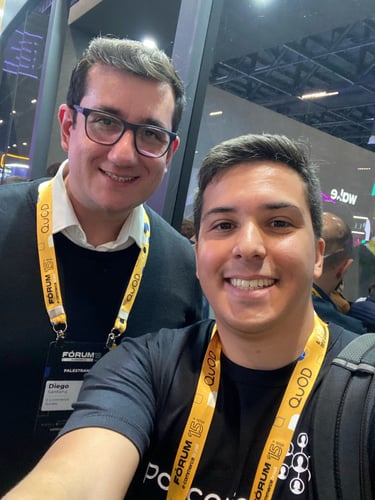 Diego Santana e Douglas Silva no Forum Ecommerce Brasil