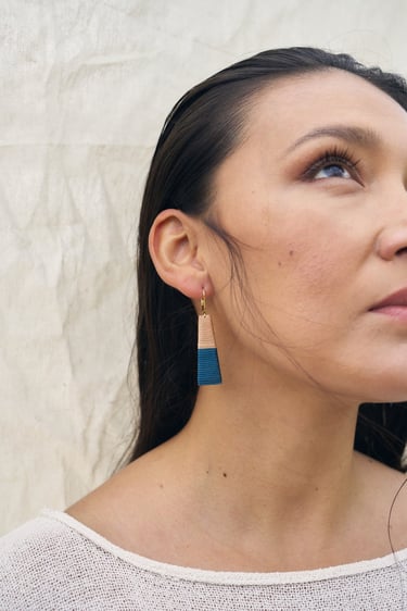 boucles d'oreilles thot de la gamme terre